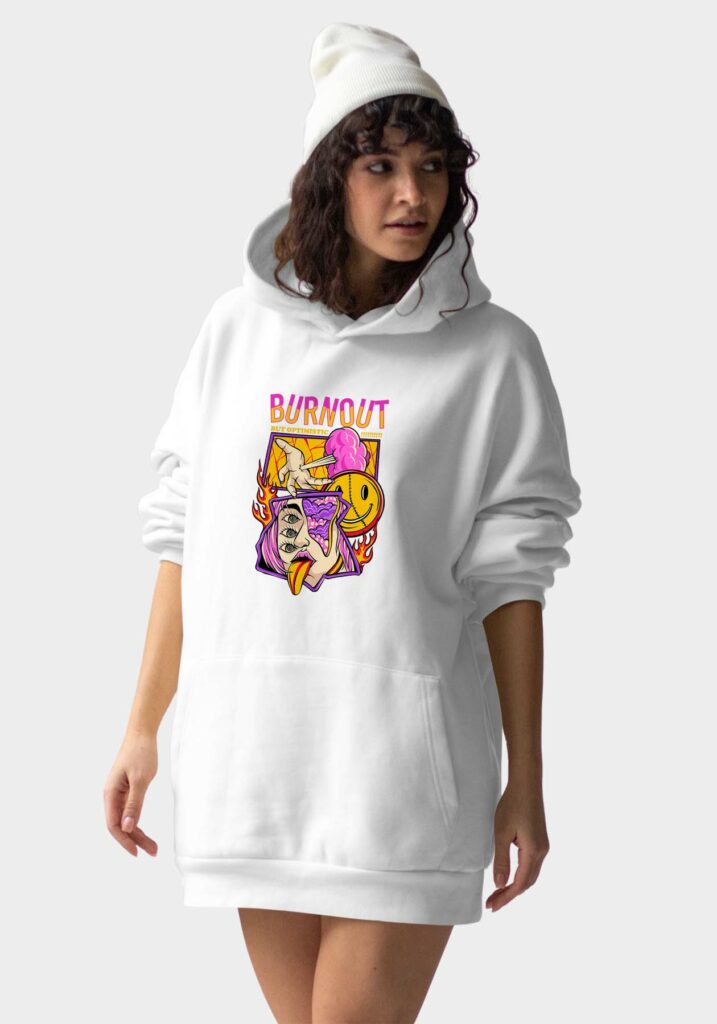 Moletom Burnout